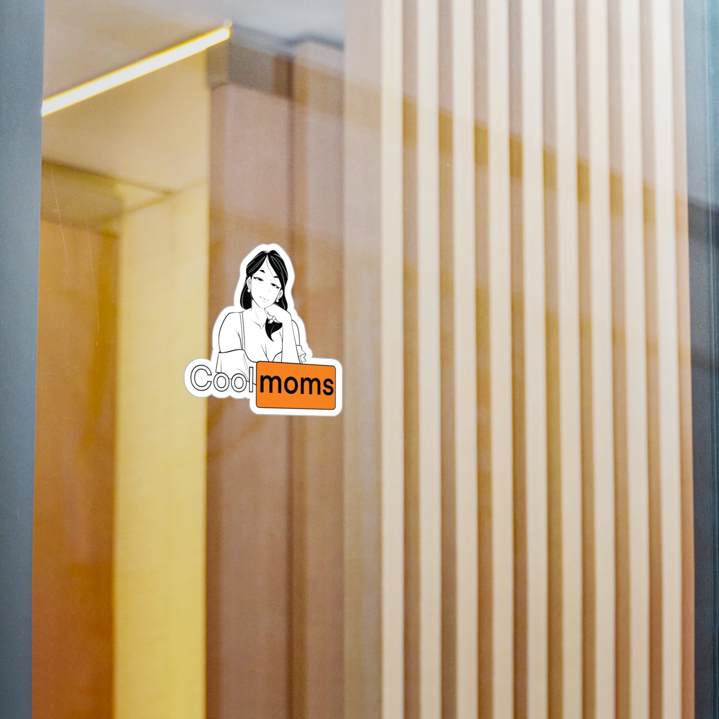 "Cool Moms" Sticker