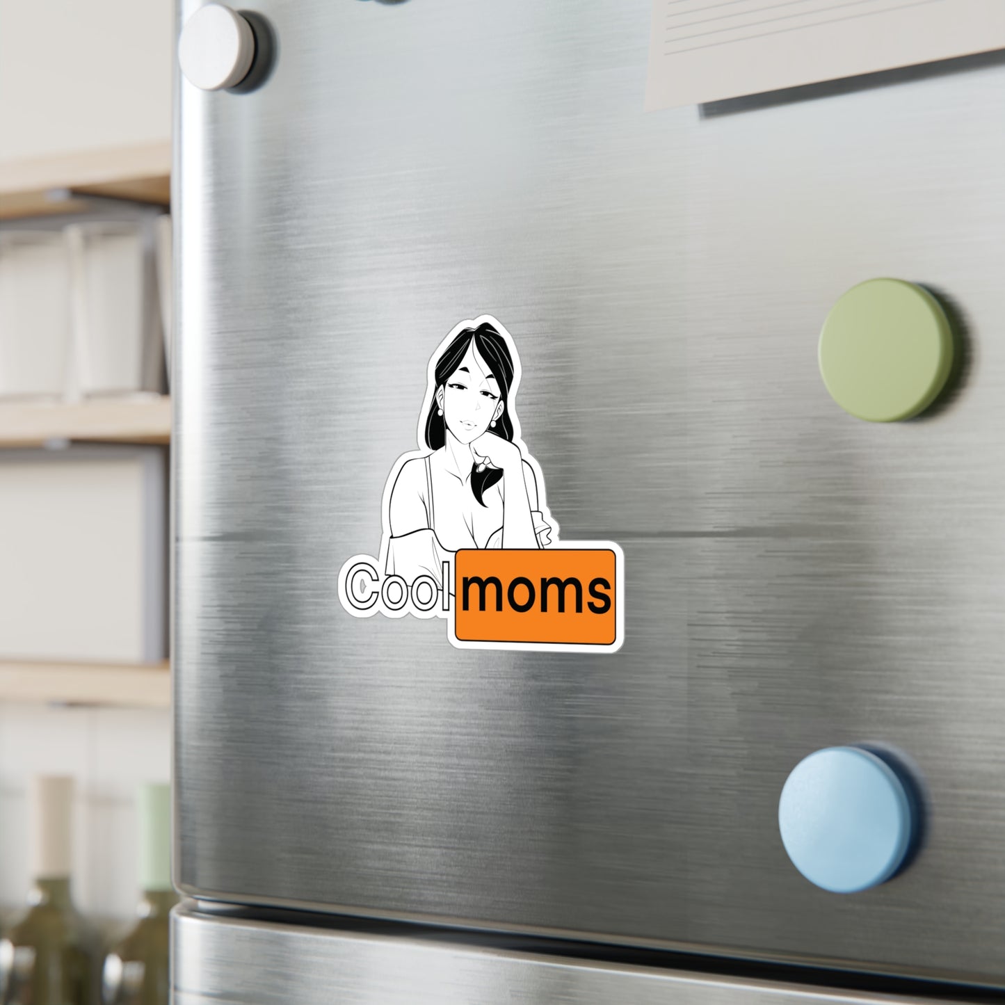 "Cool Moms" Sticker